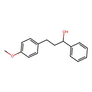 3-(4-Methoxyphenyl)-1-phenylpropan-1-ol structure
