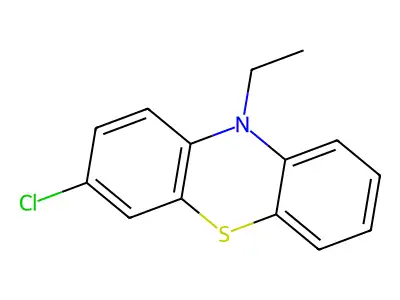 3-Chloro-10-ethylphenothiazine structure