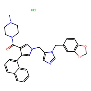 LB42908 hydrochloride structure