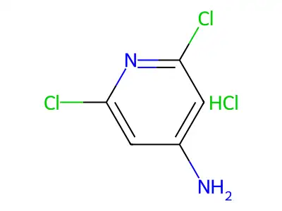 2,6-dichloropyridin-4-amine Hydrochloride structure