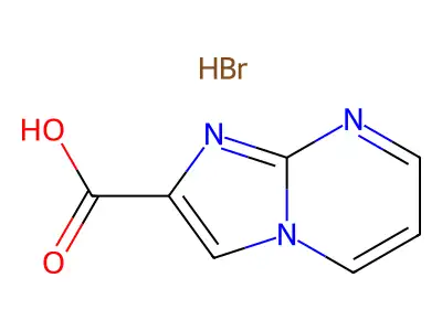 Imidazo[1,2-a]pyrimidine-2-carboxylic acid hydrobromide structure