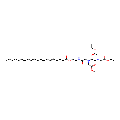 Arachidonic acid-edta structure