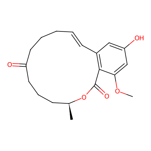 2-O-Methylzearalenone structure