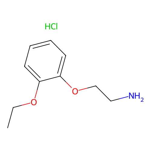 2-(2-ethoxyphenoxy)ethanamine Hydrochloride structure