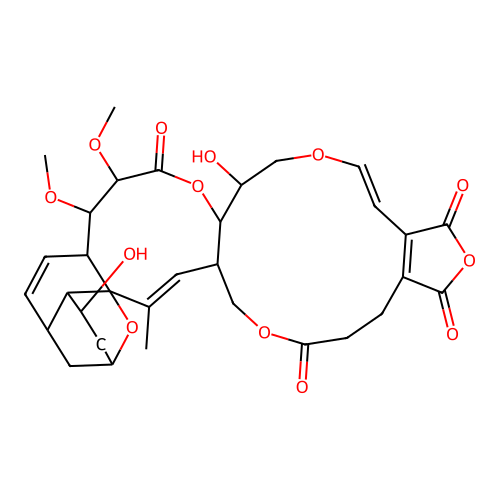 Lustromycin structure
