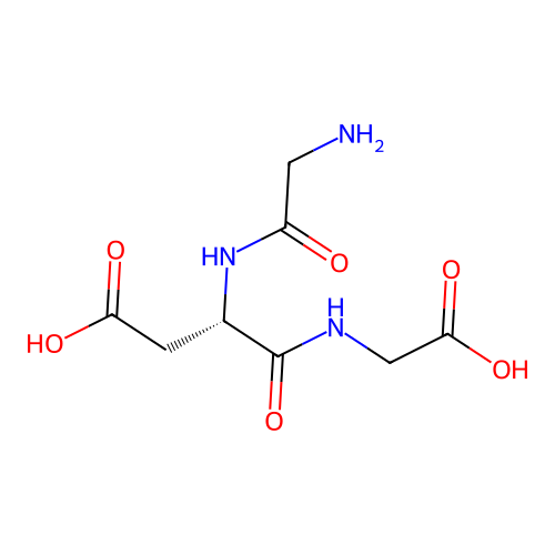 H-Gly-Asp-Gly-OH structure