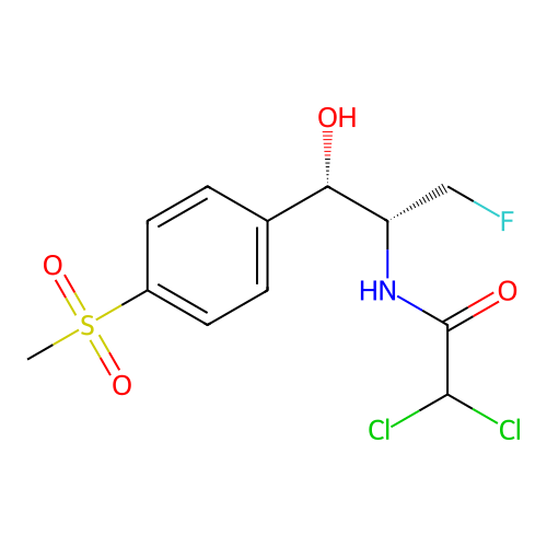 Florfenicol structure