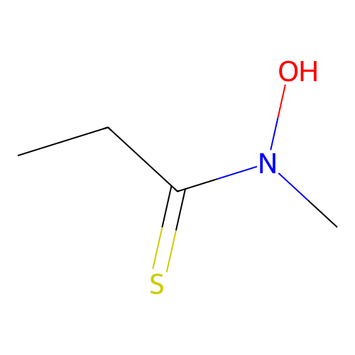 N-Hydroxy-N-methylpropanethioamide structure