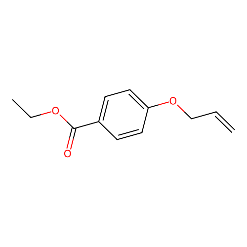 Ethyl 4-(prop-2-en-1-yloxy)benzoate structure