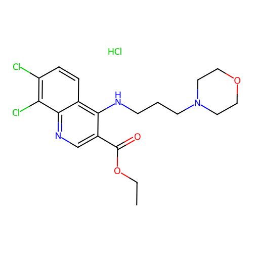 C19H24Cl3N3O3 structure