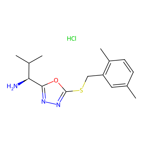C15H22ClN3OS structure