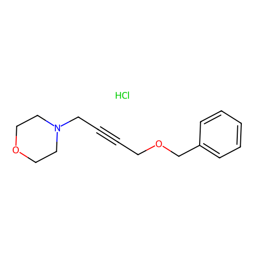 4-(4-Benzyloxy-but-2-ynyl)-morpholine structure