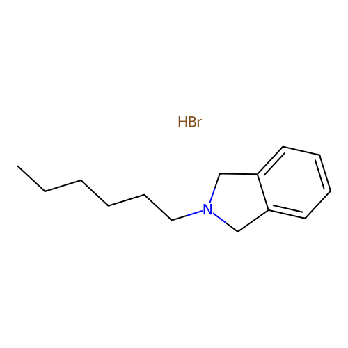 2-Hexylisoindoline hydrobromide structure