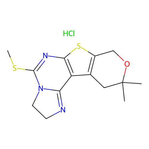 C14H18ClN3OS2 structure