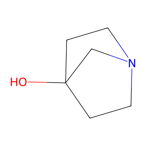 1-Azabicyclo[2.2.1]heptan-4-ol structure