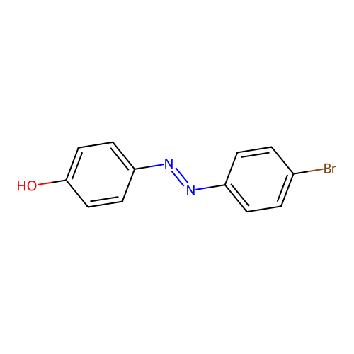 4-(4-Bromophenylazo)phenol structure