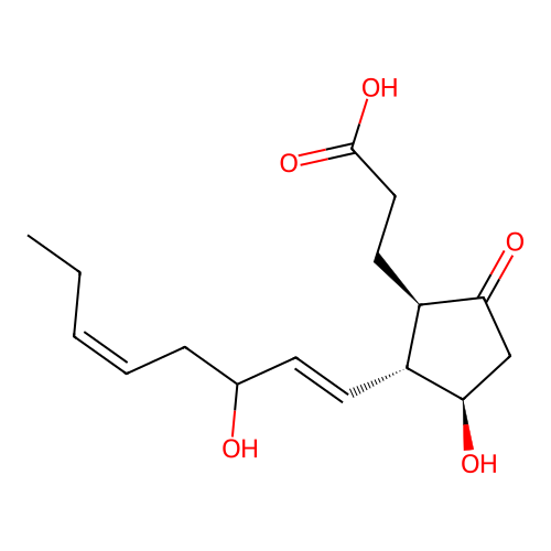delta-17-Tetranorprostaglandin E1 structure