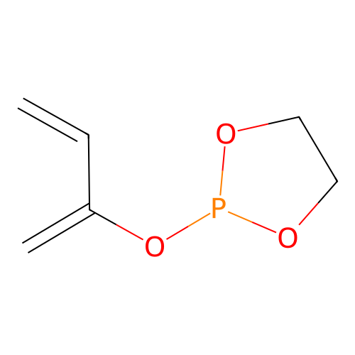 2-Buta-1,3-dien-2-yloxy-1,3,2-dioxaphospholane structure