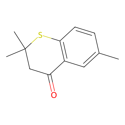 2,2,6-trimethyl-3H-thiochromen-4-one structure
