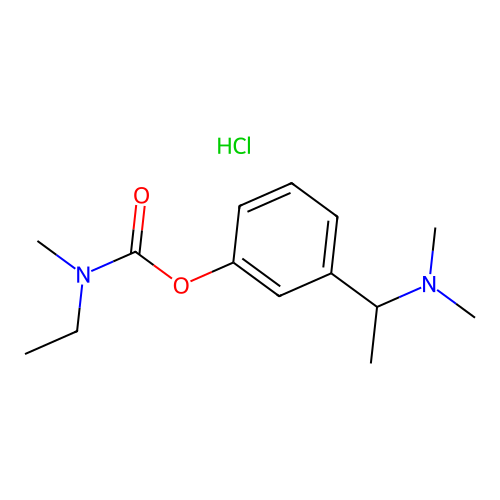 rivastigmine hydrochloride structure