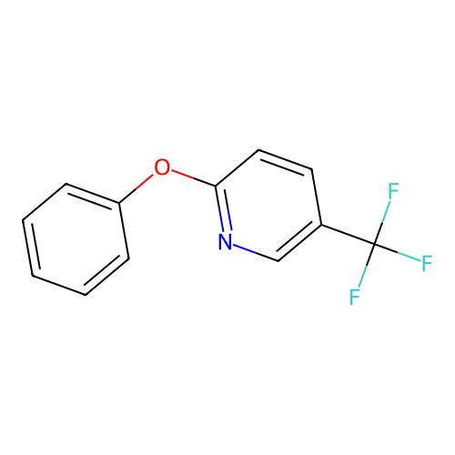 2-Phenoxy-5-(trifluoromethyl)pyridine structure