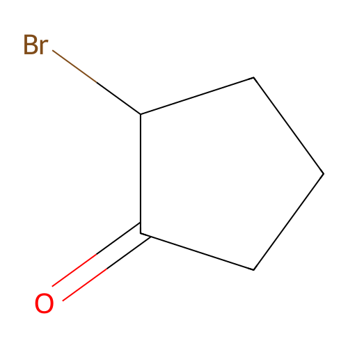 2-Bromocyclopentanone structure