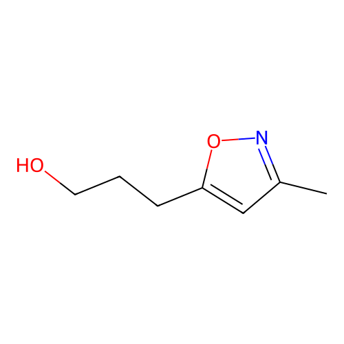 3-(3-Methylisoxazol-5-yl)propan-1-ol structure