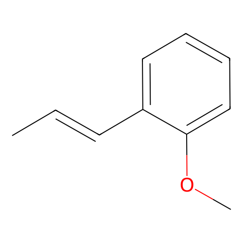 Propenylanisole structure