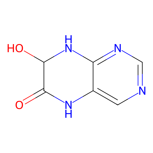 7-Hydroxy-7,8-dihydro-6(5H)-pteridinone structure