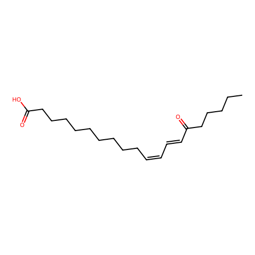 15-oxo-11Z,13E-eicosadienoic acid structure