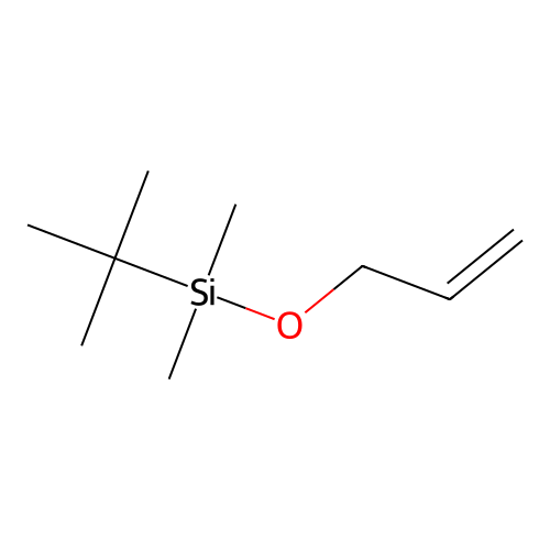 Allyloxy-tert-butyldimethylsilane structure