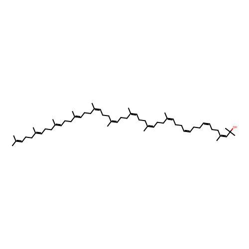 Dodecaprenol structure