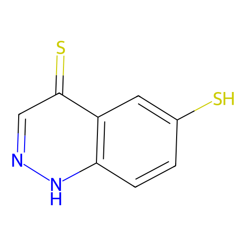 4,6-Cinnolinedithiol structure