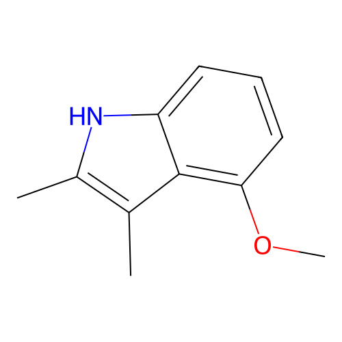 4-methoxy-2,3-dimethyl-1H-indole structure