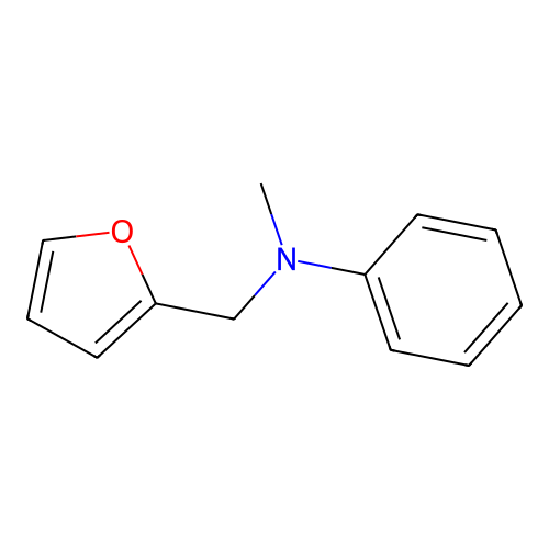 N-Furfuryl-N-methylaniline structure
