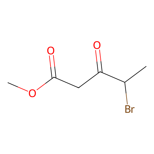 Methyl 4-bromo-3-oxopentanoate structure