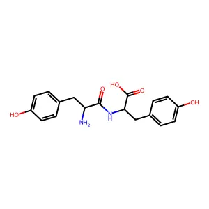 L-Tyrosyl-L-tyrosine structure