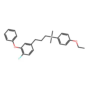 氟硅菊酯 structure