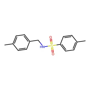 4-methyl-N-(4-methylbenzyl)benzenesulfonamide structure