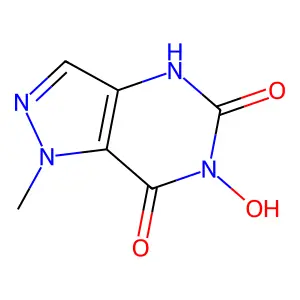 6-Hydroxy-1-methyl-1h-pyrazolo[4,3-d]pyrimidine-5,7(4h,6h)-dione structure