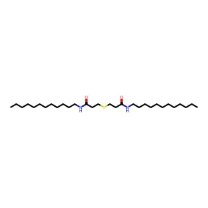 N,N'-二月桂基硫代二丙酰胺 structure
