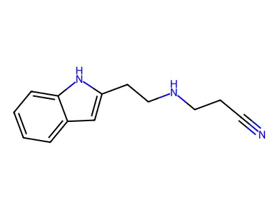 N-Cyanoethyltryptamine structure