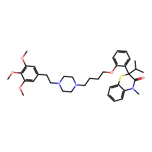 Iprotiazem structure