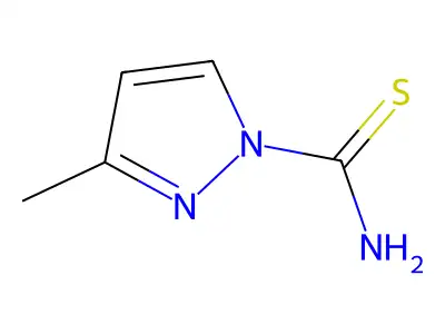 3-Methyl-1H-pyrazole-1-carbothioamide structure