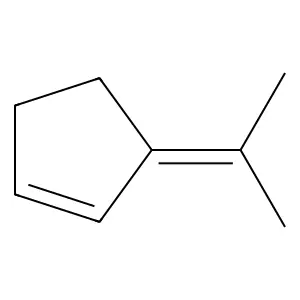 3-(2-Propylidene)-1-cyclopentene structure