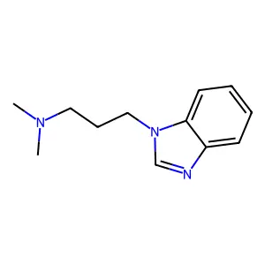 1-(3-dimethylamino-propyl)-1H-benzimidazole structure