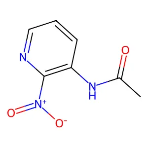 N-(2-nitropyridin-3-yl)acetamide structure