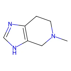 5-Methyl-4,5,6,7-tetrahydro-3H-imidazo[4,5-c]pyridine structure