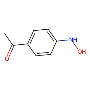 4-Hydroxylaminoacetophenone structure