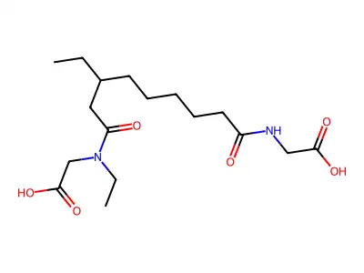 Glycine, N,N'-(1,9-dioxo-1,9-nonanediyl)bis-, diethyl ester structure